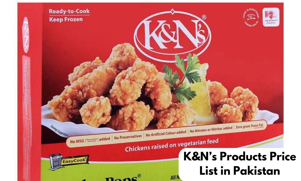 K&N’s Products Price List in Pakistan